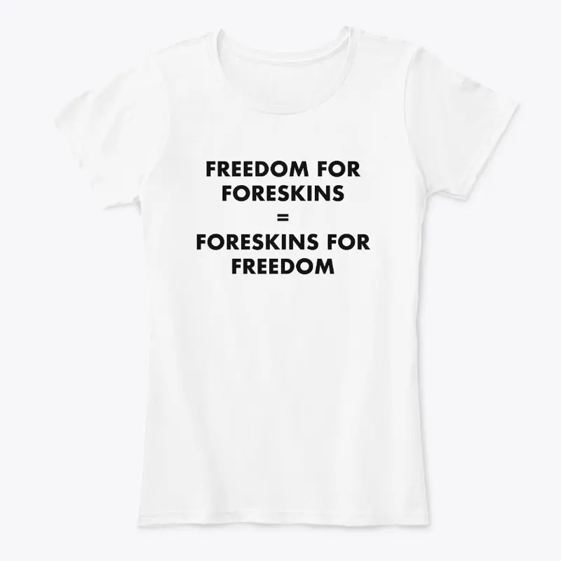 Freedom4Foreskins (BLK TEXT)