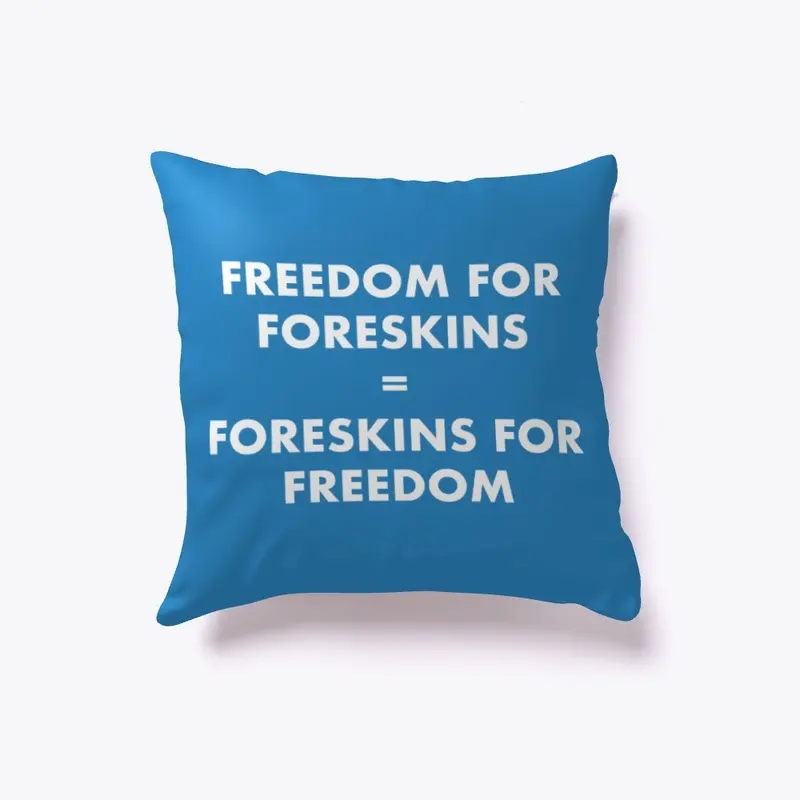 Freedom4Foreskins (WHT TEXT)